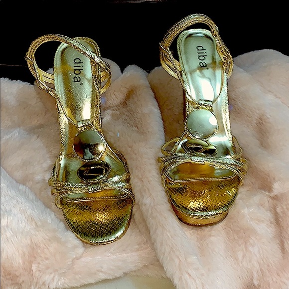 Diba gold wedges - Picture 2 of 7